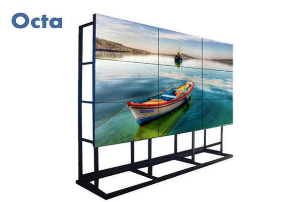 China Originele Videomuur 55 Duim 3x3 van LG LCD met 5.3mm Vattingsrs232 Output leverancier